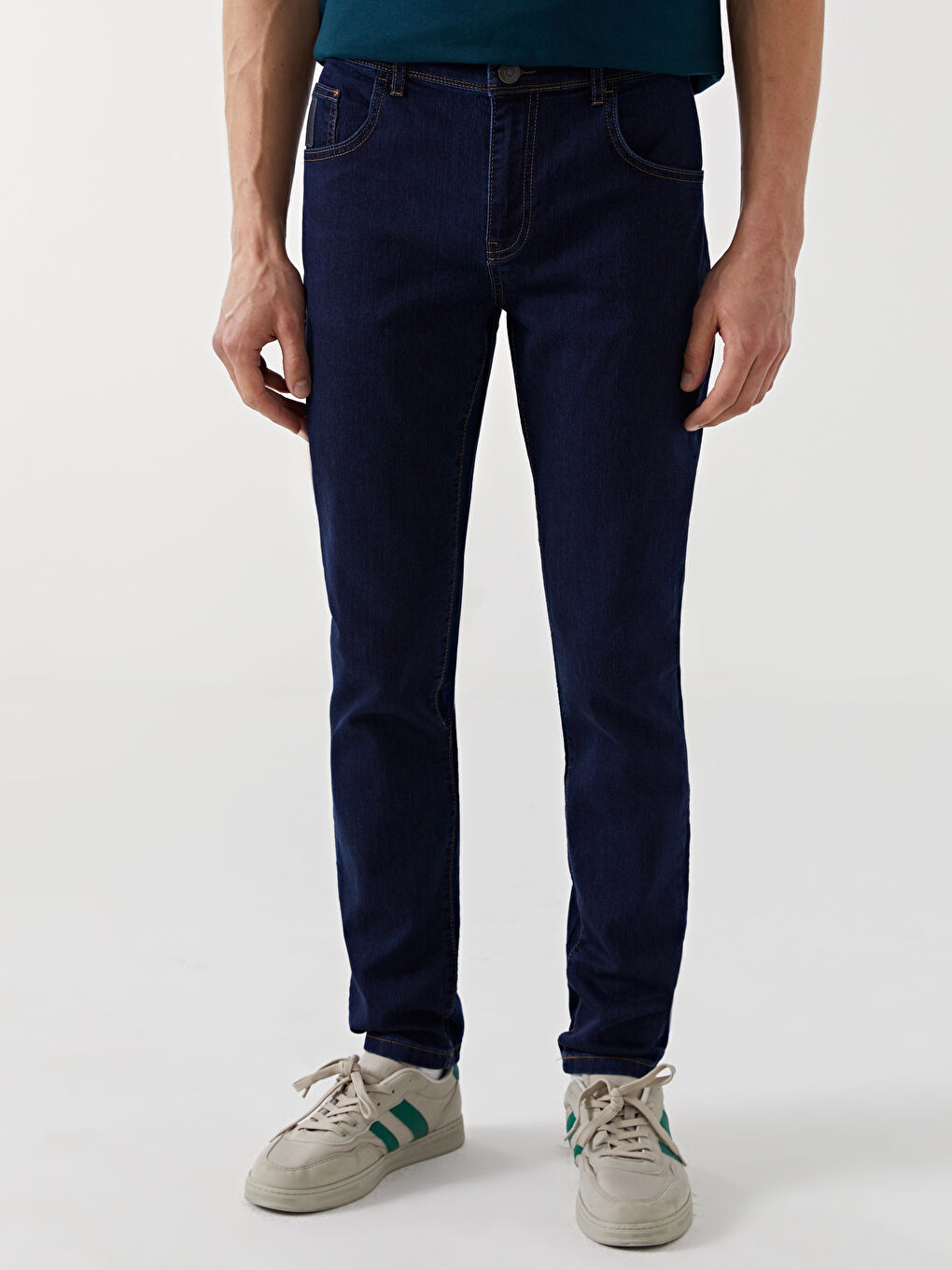 LCW ECO Mavi Slim Fit Erkek Jean Pantolon - 1