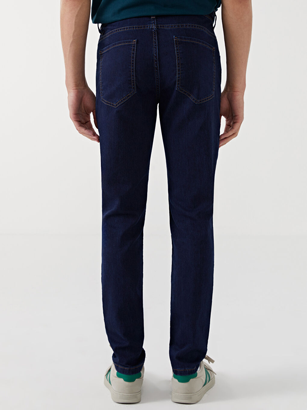 LCW ECO Mavi Slim Fit Erkek Jean Pantolon - 3