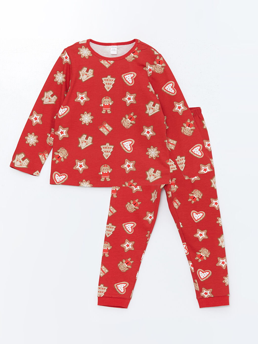 Komplet pidzama sa printom za bebe devojcice sa okruglinom -W4J058Z1-LTQ