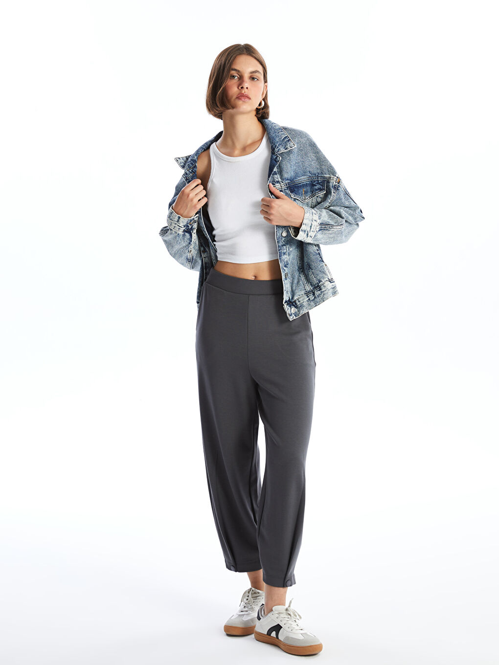 Women's Joggers with Elastic Waistband