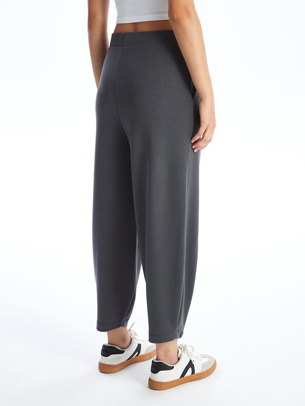 Women's Joggers with Elastic Waistband-3