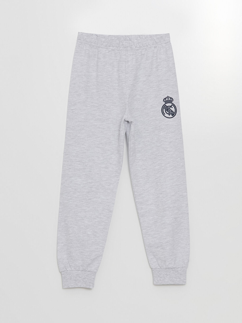 Gri Real Madrid Baskılı Erkek Çocuk Pijama Altı