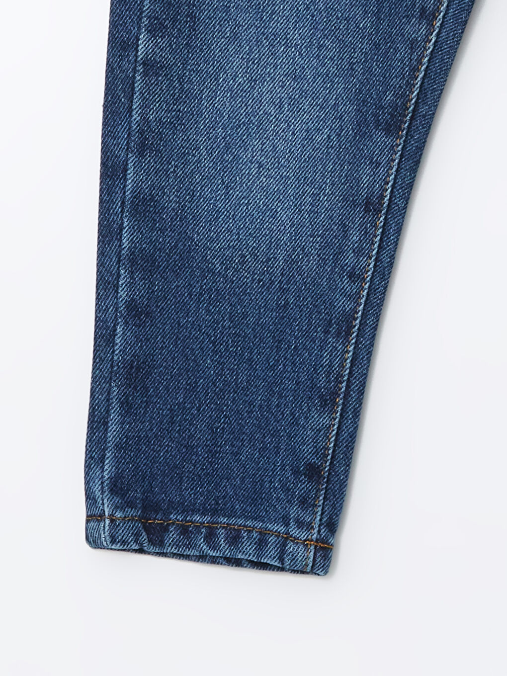 LCW ECO Orta İndigo Rodeo Beli Lastikli Basic Erkek Bebek Jean Pantolon - 1