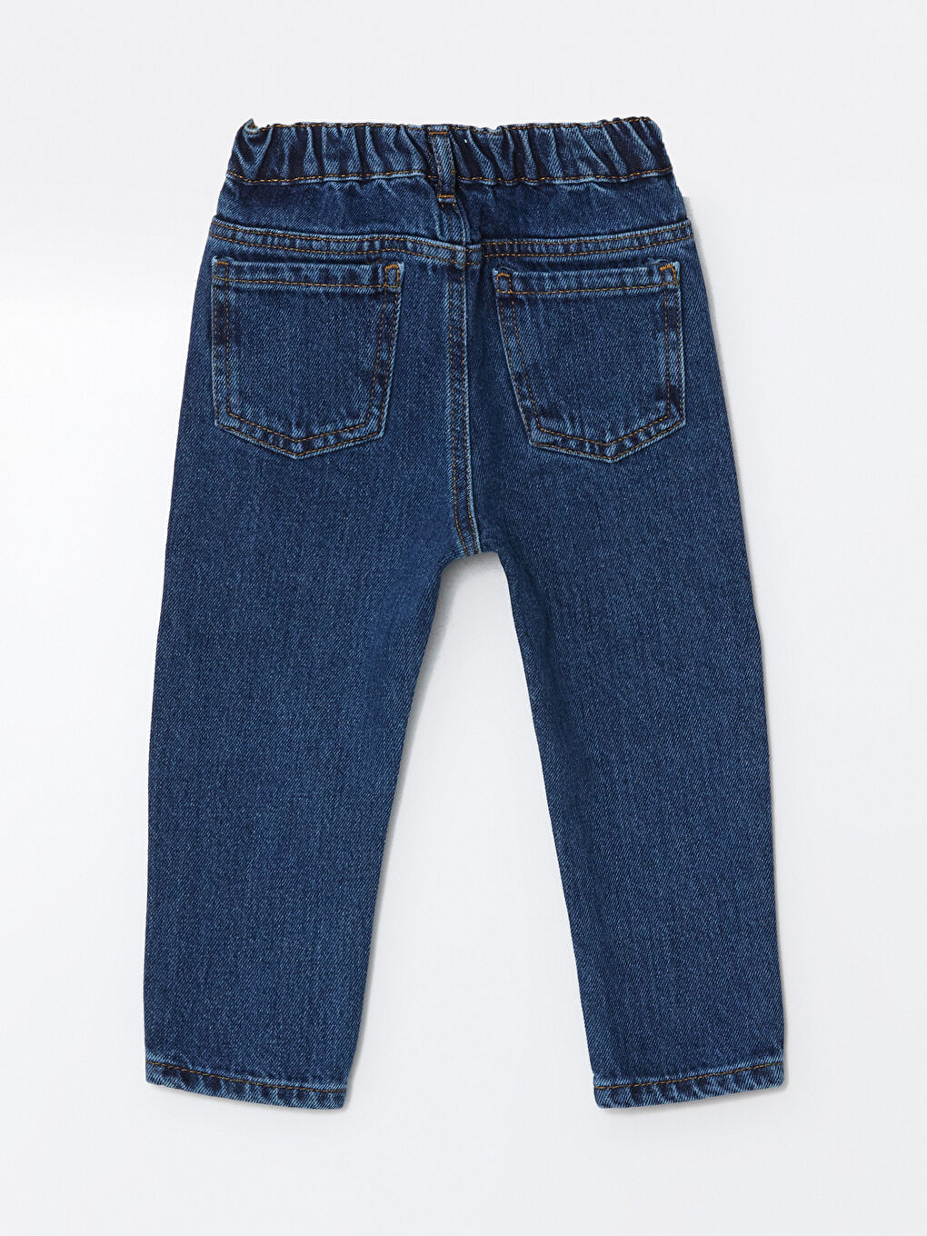 LCW ECO Orta İndigo Rodeo Beli Lastikli Basic Erkek Bebek Jean Pantolon - 2