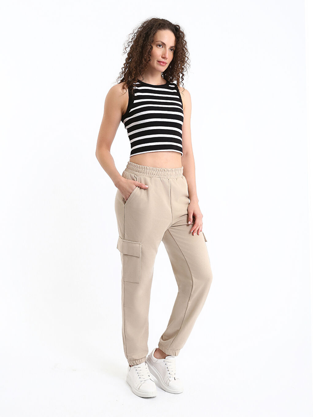 Elasticated Waist Women's Jogger Sweatpants
