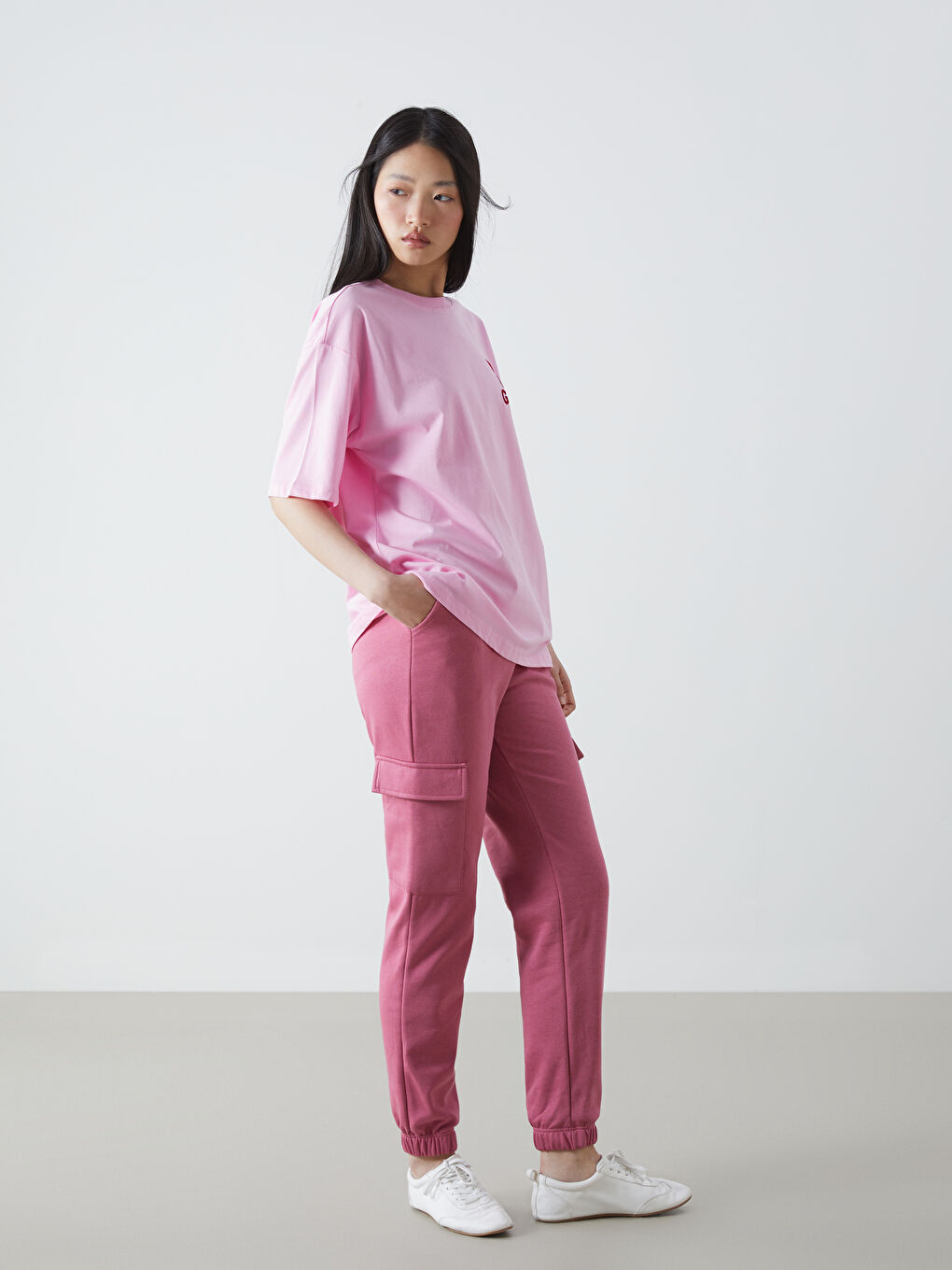 Elasticated Waist Women's Jogger Sweatpants