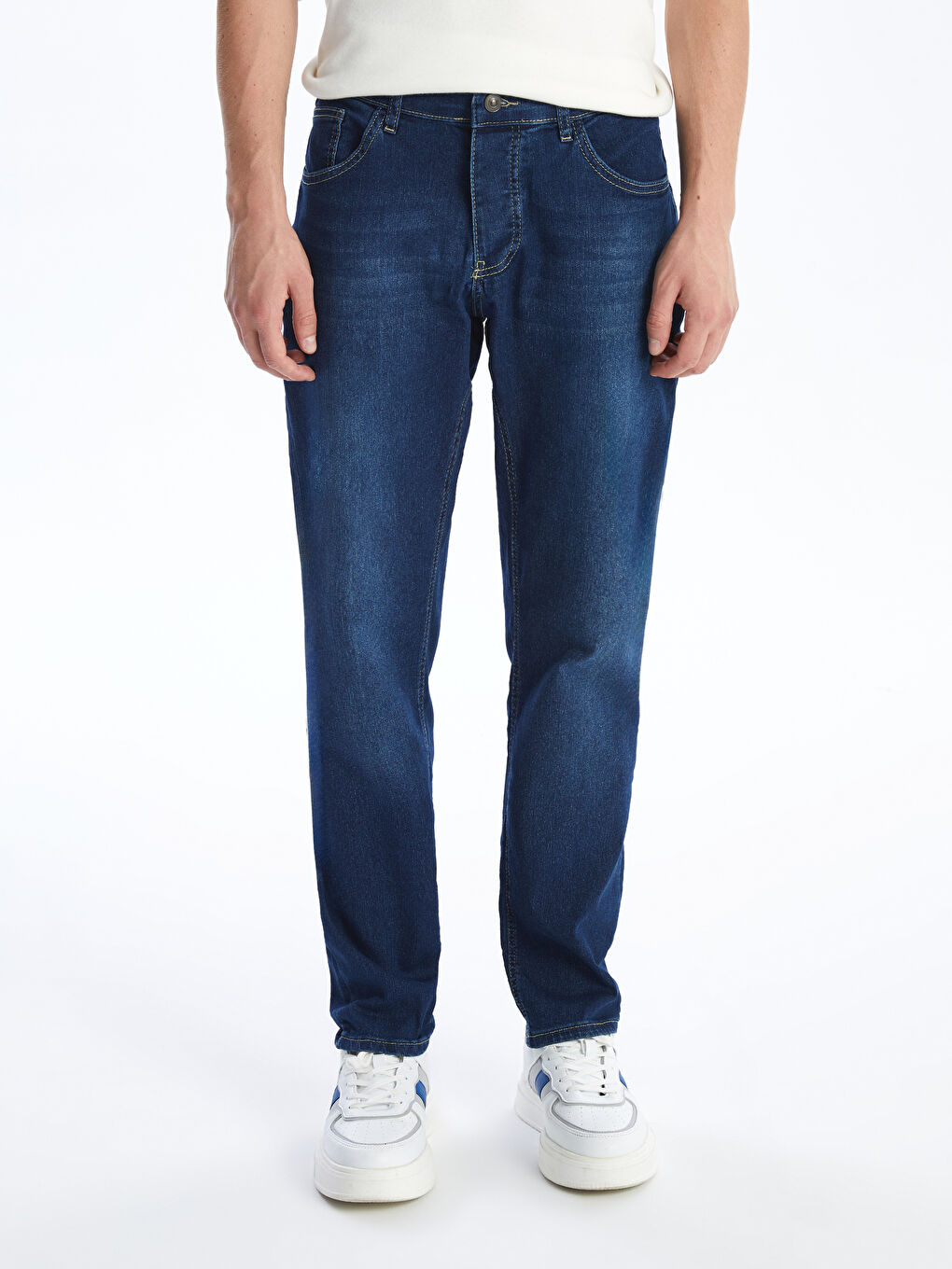 LCW ECO İndigo Regular Fit Erkek Jean Pantolon - 1