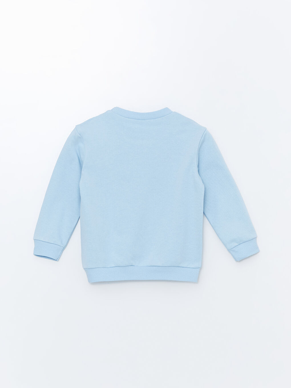 LCW Kids Lila Bisiklet Yaka Uzun Kollu Baskılı Kız Çocuk Sweatshirt 3'lü - 4