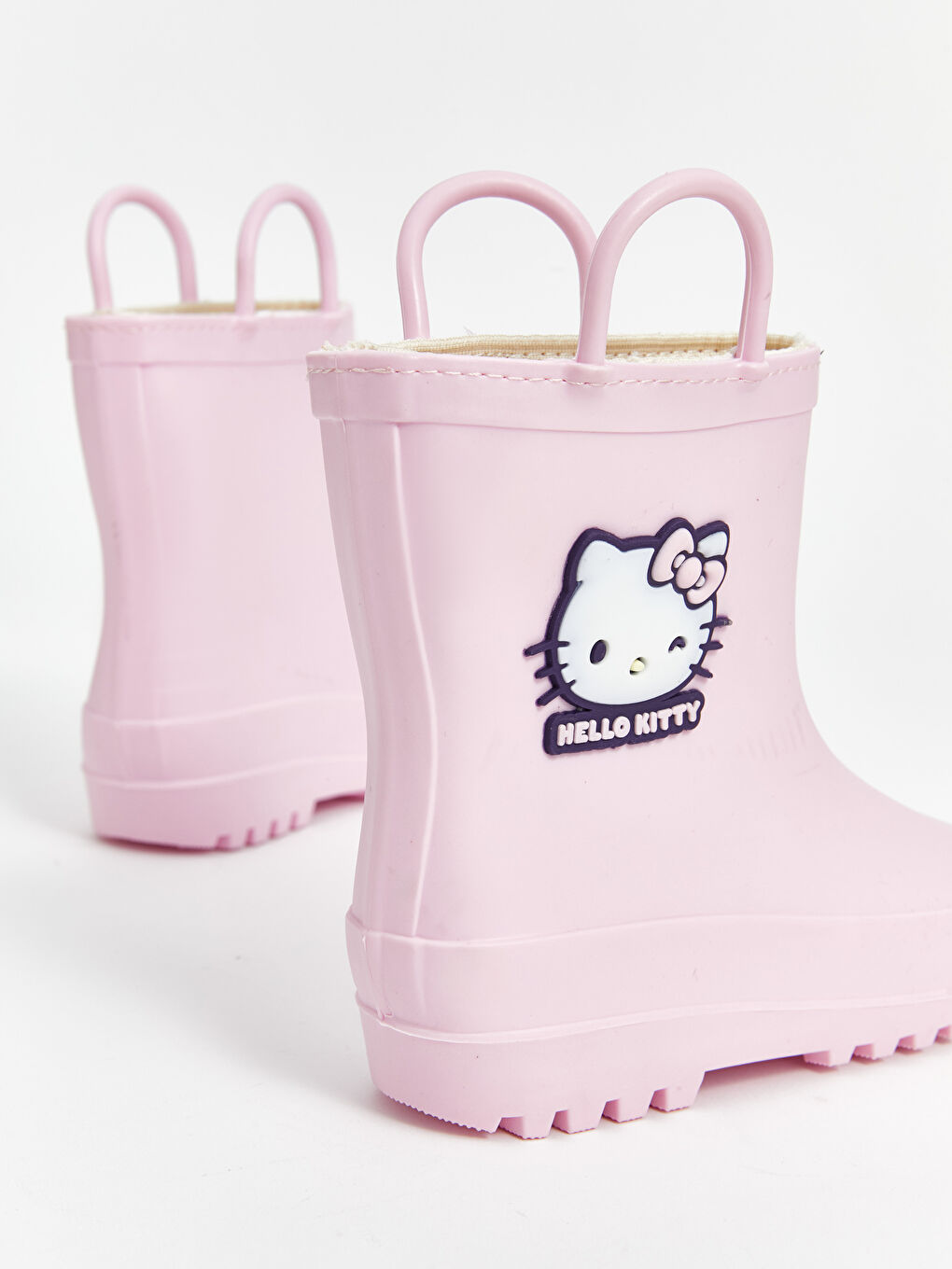 LCW STEPS Açık Pembe Hello Kitty Baskılı Kız Bebek Yağmur Botu - 2