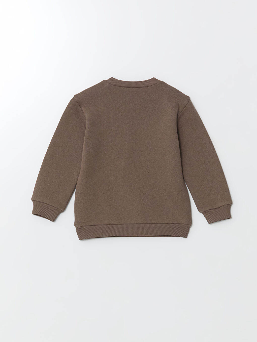 LCW Kids Kahverengi Kedi Baskılı Erkek Çocuk Sweatshirt ve Eşofman Alt 2'li - 2