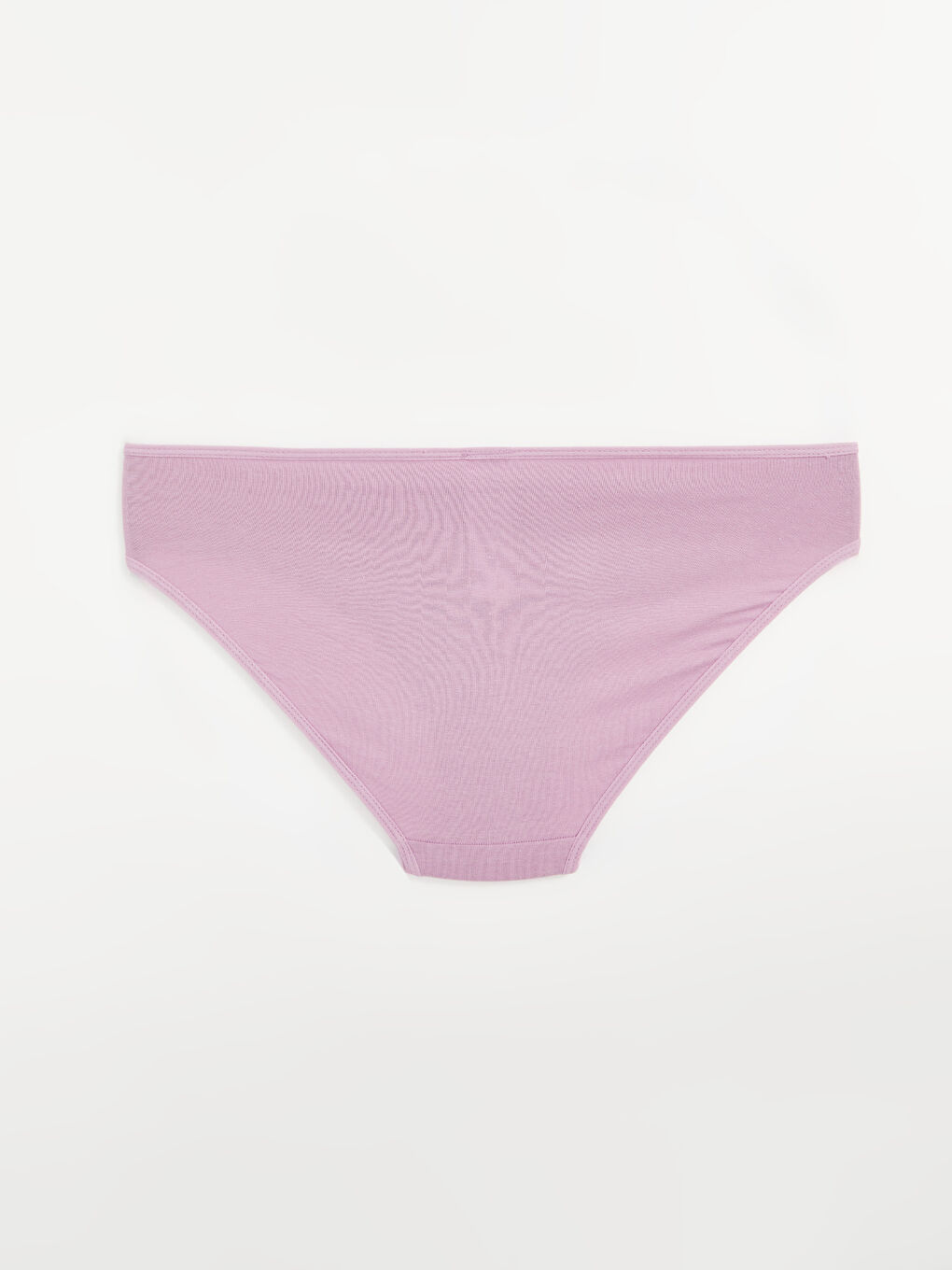 Lila Baskılı Bikini Külot-1