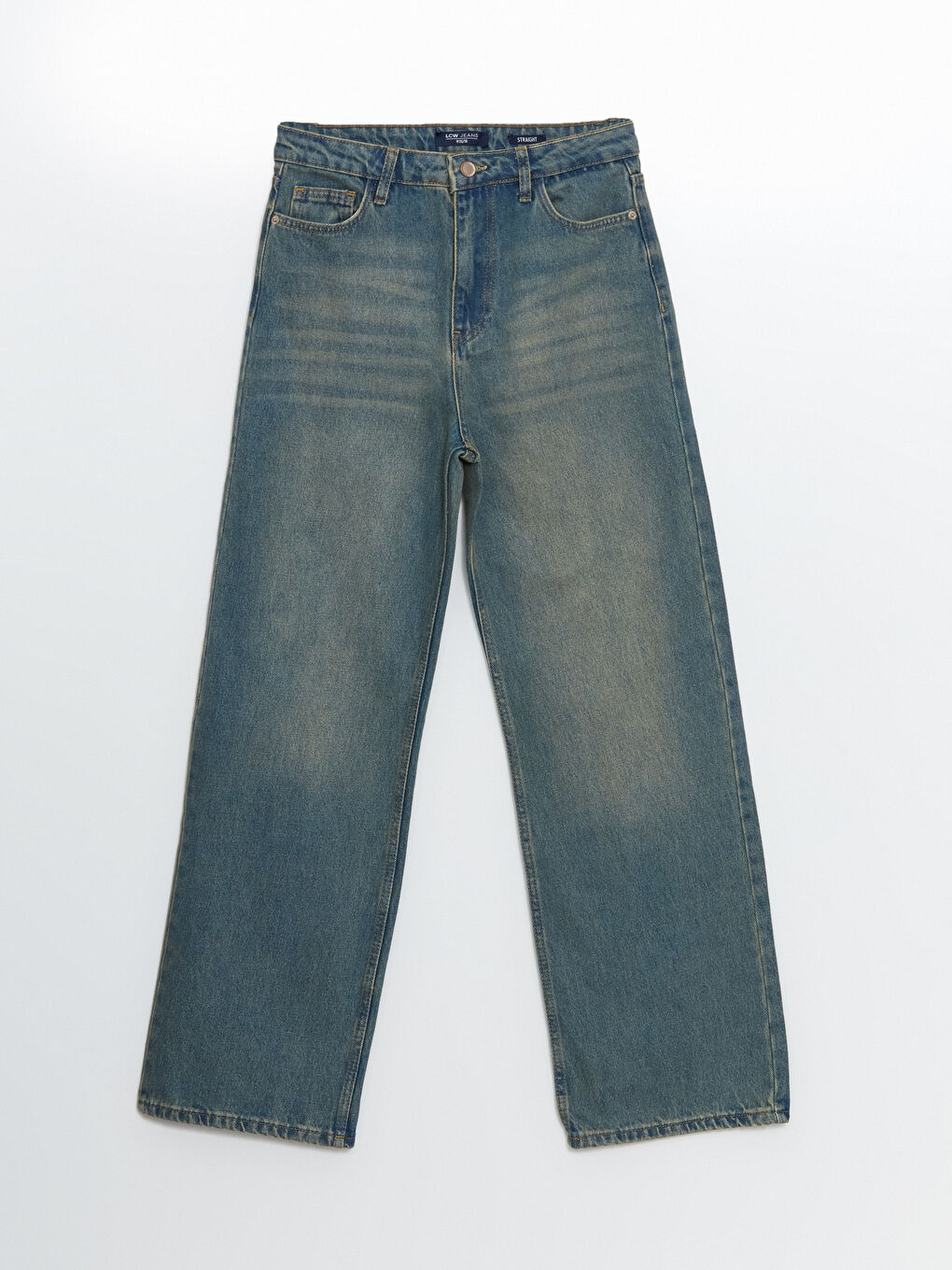 LCW Jeans Straight Fit Women's Jeans -W4JA25Z8-JVU