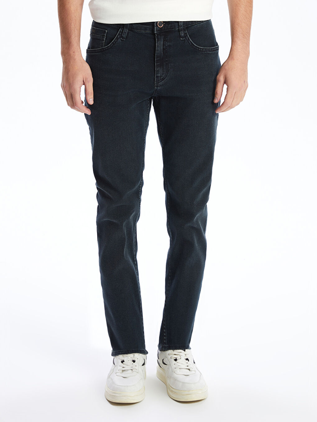 LCW Casual Koyu Rodeo 750 Slim Fit Erkek Jean Pantolon - 1