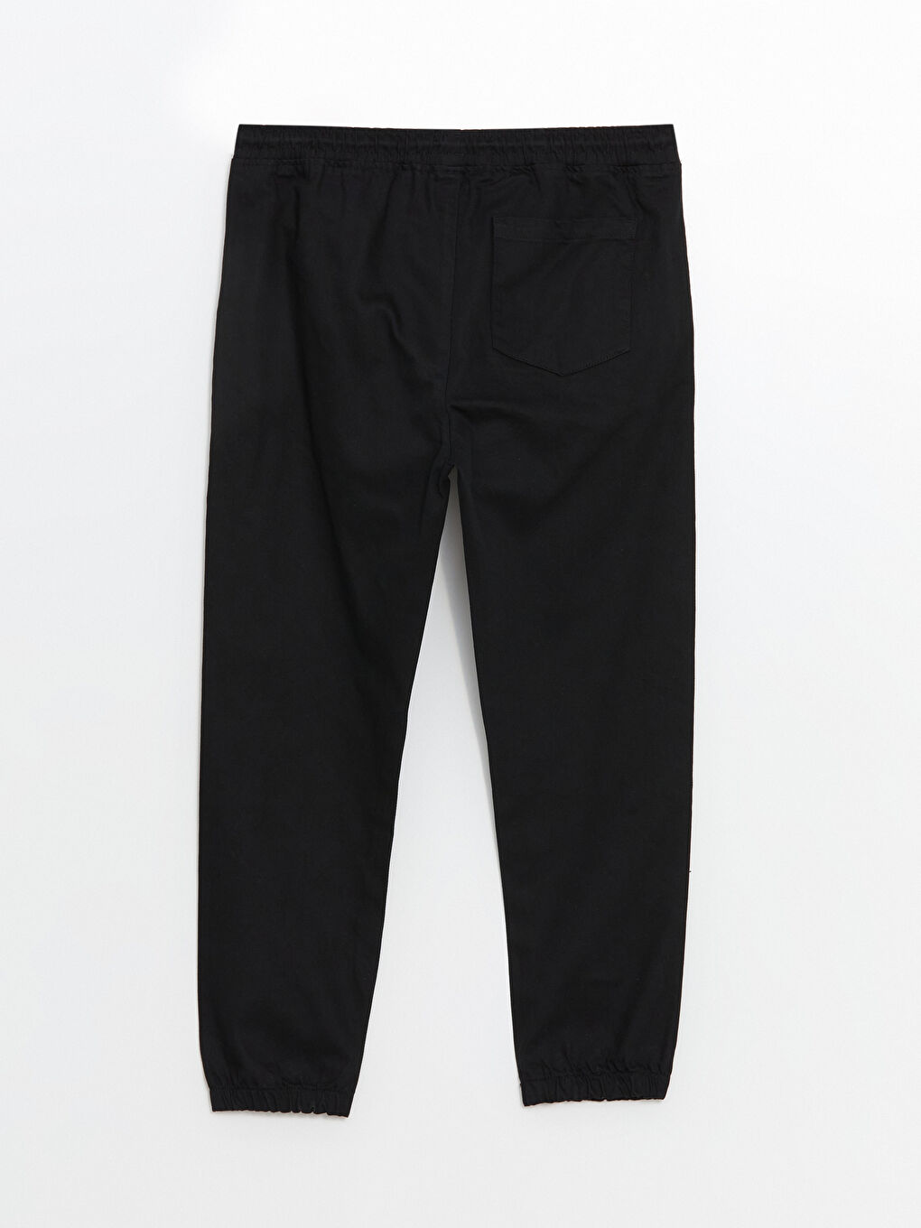 LCW ECO Yeni Siyah Standart Kalıp Gabardin Erkek Jogger Pantolon - 2