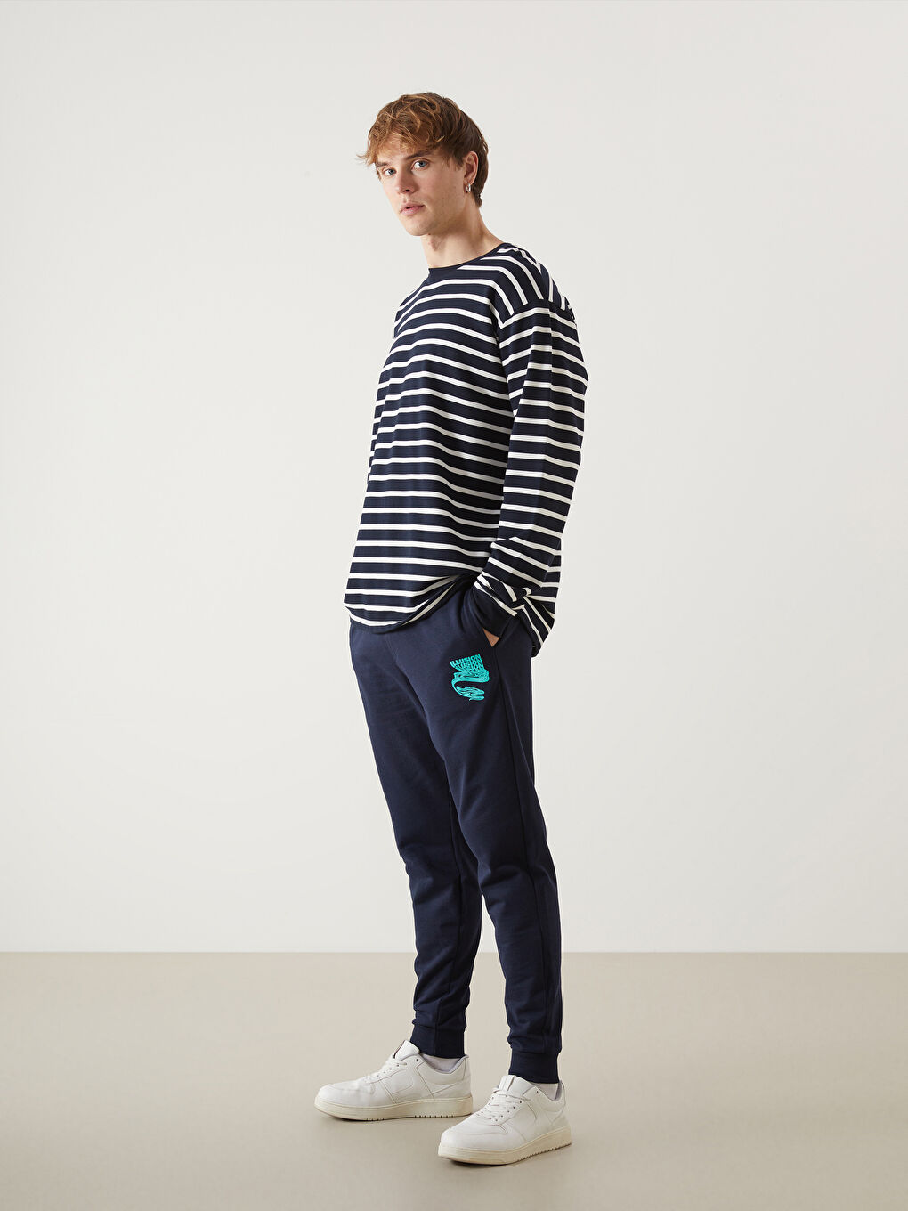 LCW ECO Standard Fit Men's Jogger Sweatpants -W4JC67Z8-CRP