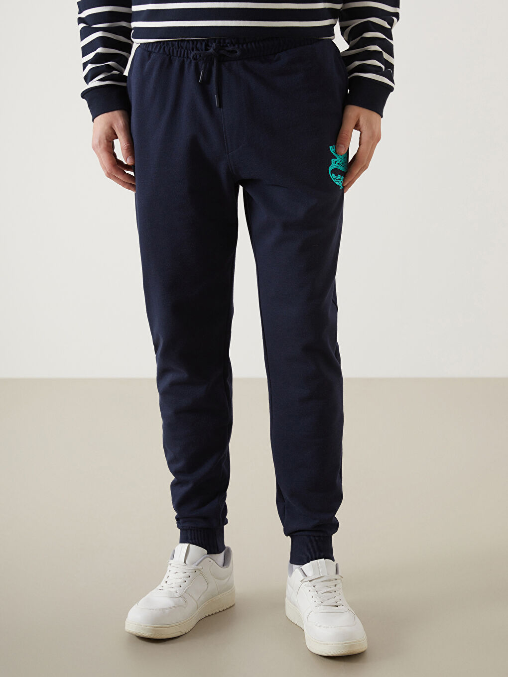 LCW ECO Standard Fit Men's Jogger Sweatpants -W4JC67Z8-CRP