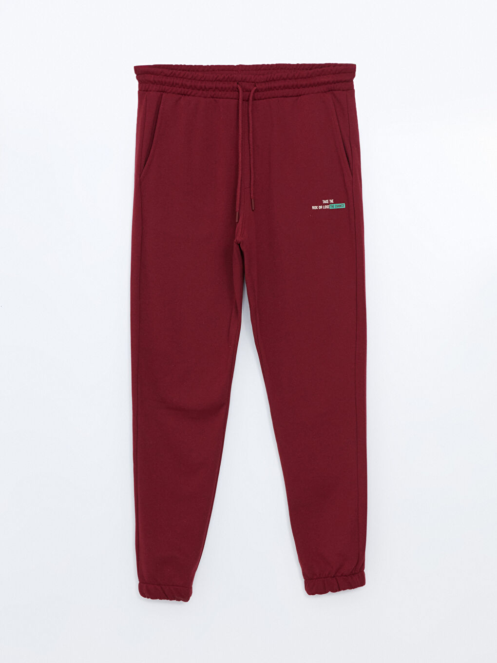 LCW ECO Bordo Standart Kalıp Erkek Jogger Eşofman Altı - 4