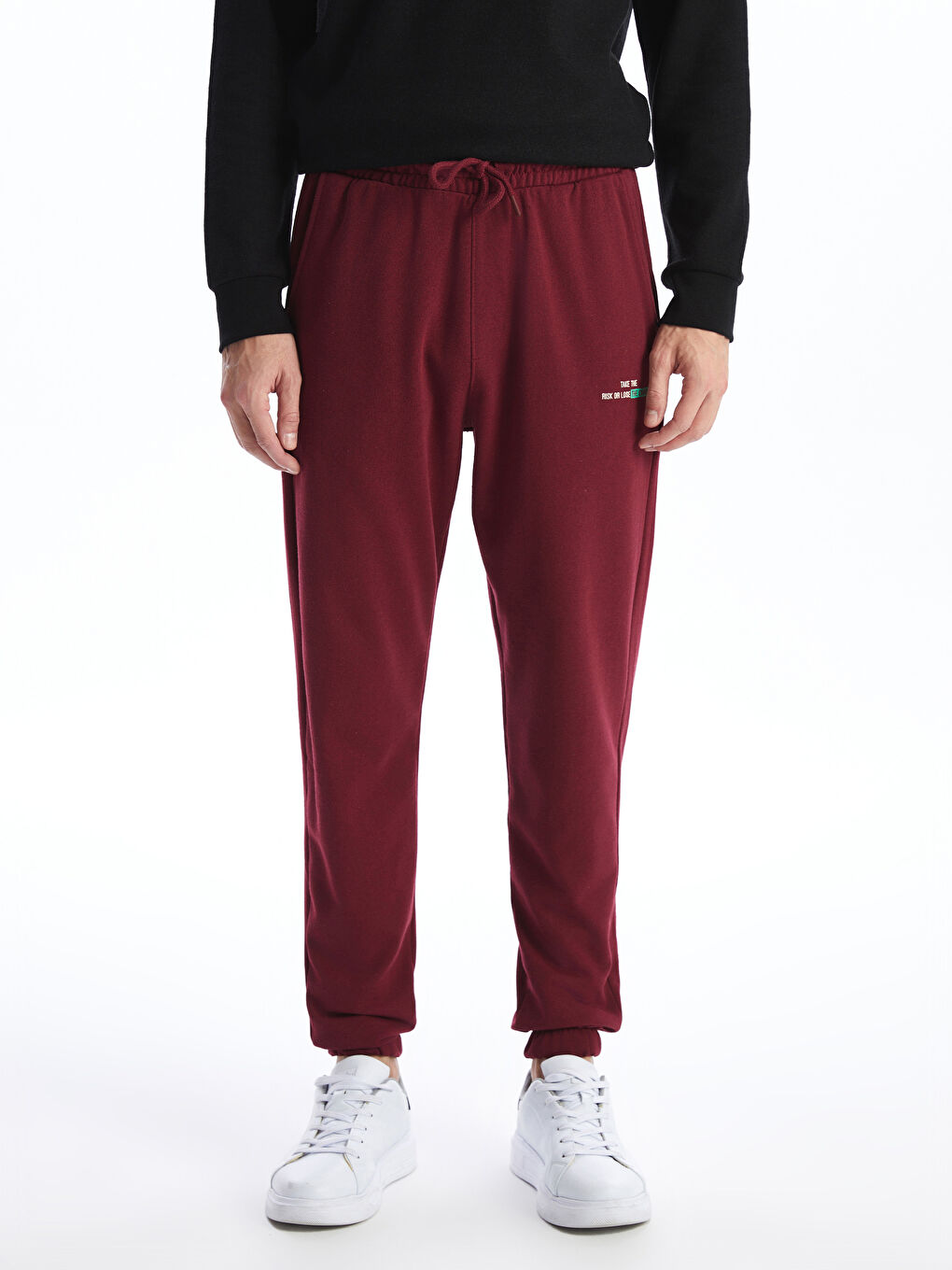 LCW ECO Bordo Standart Kalıp Erkek Jogger Eşofman Altı - 1