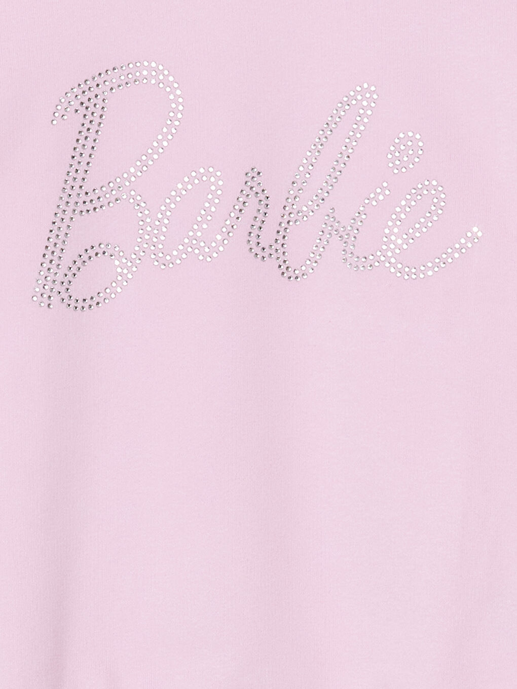 LCW Kids Pembe Leylak Bisiklet Yaka Barbie Baskılı Uzun Kollu Kız Çocuk Sweatshirt - 1