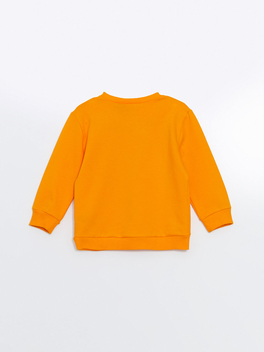 Turuncu Galatasaray Baskılı Erkek Bebek Sweatshirt-1