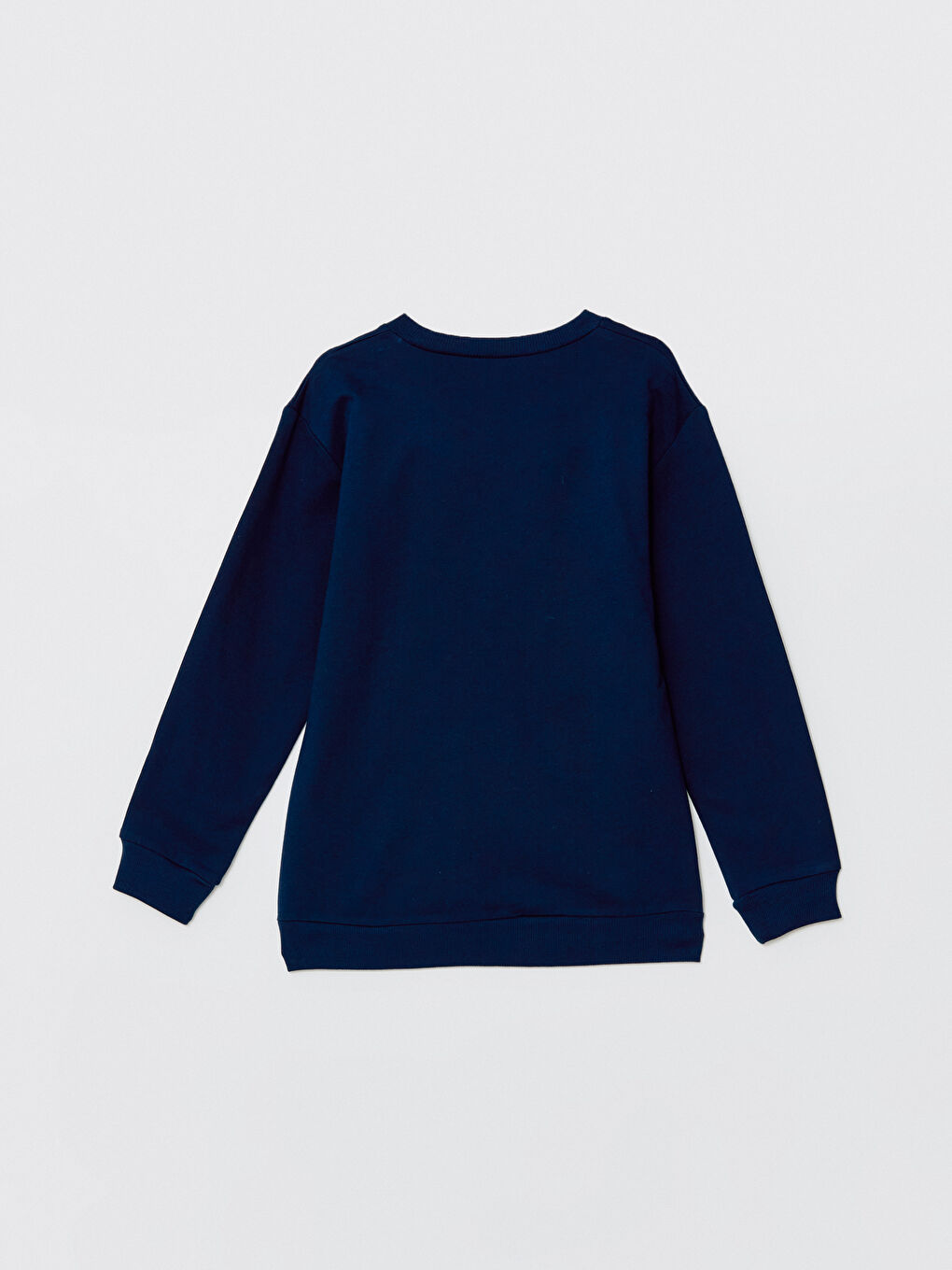 LCW Kids Lacivert Bisiklet Yaka Erkek Çocuk Sweatshirt - 4