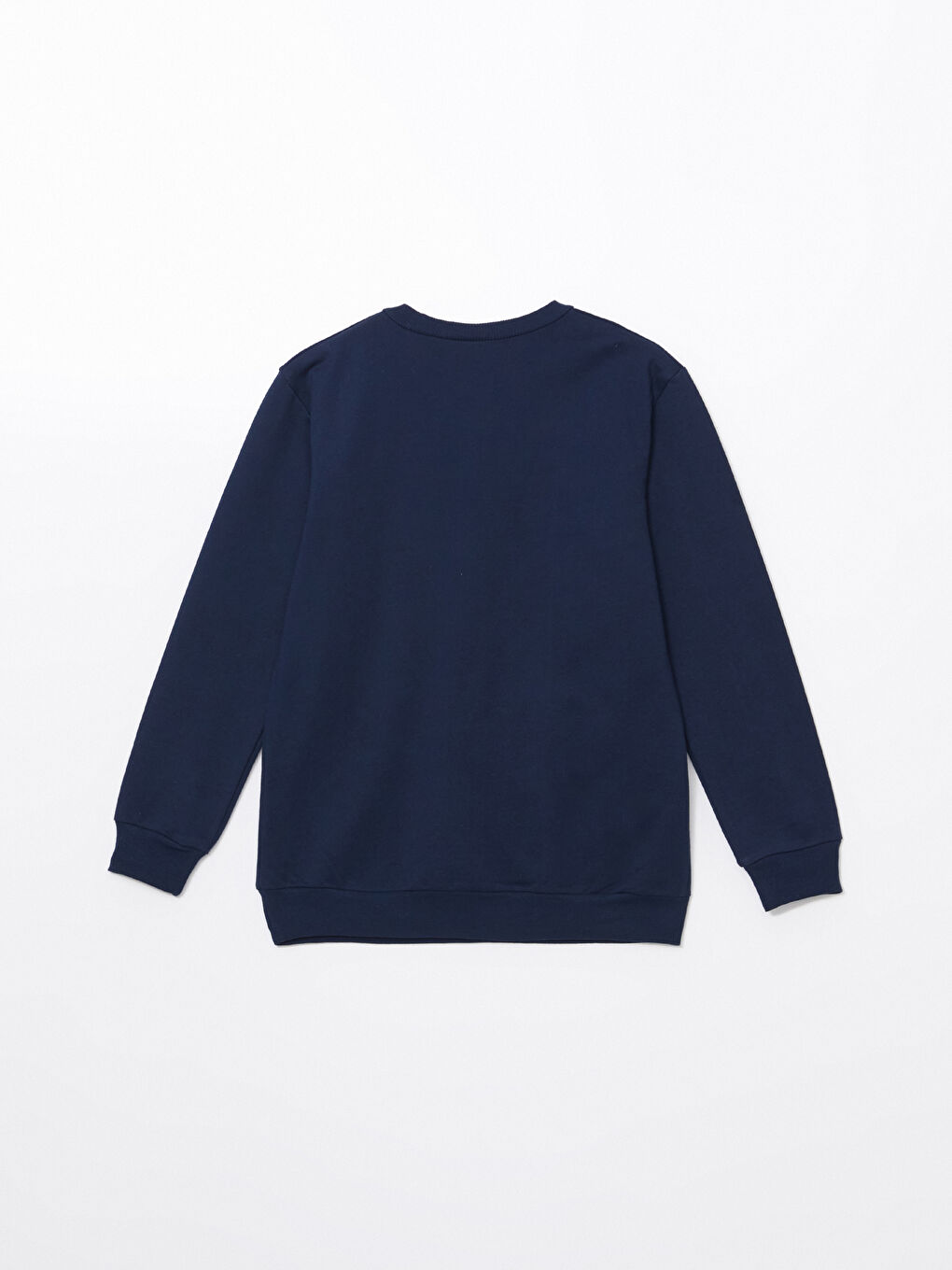 LCW Kids Lacivert Bisiklet Yaka Erkek Çocuk Sweatshirt - 2