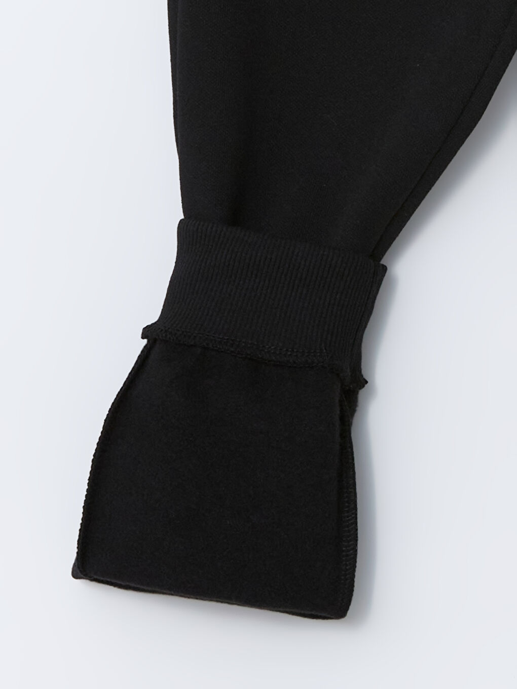 Siyah Beli Lastikli Erkek Çocuk Jogger Eşofman Altı-1