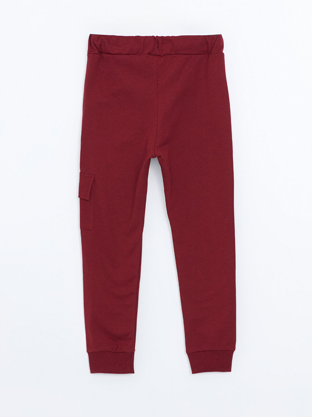 LCW ECO Bordo Beli Lastikli Erkek Çocuk Jogger Eşofman Altı - 2