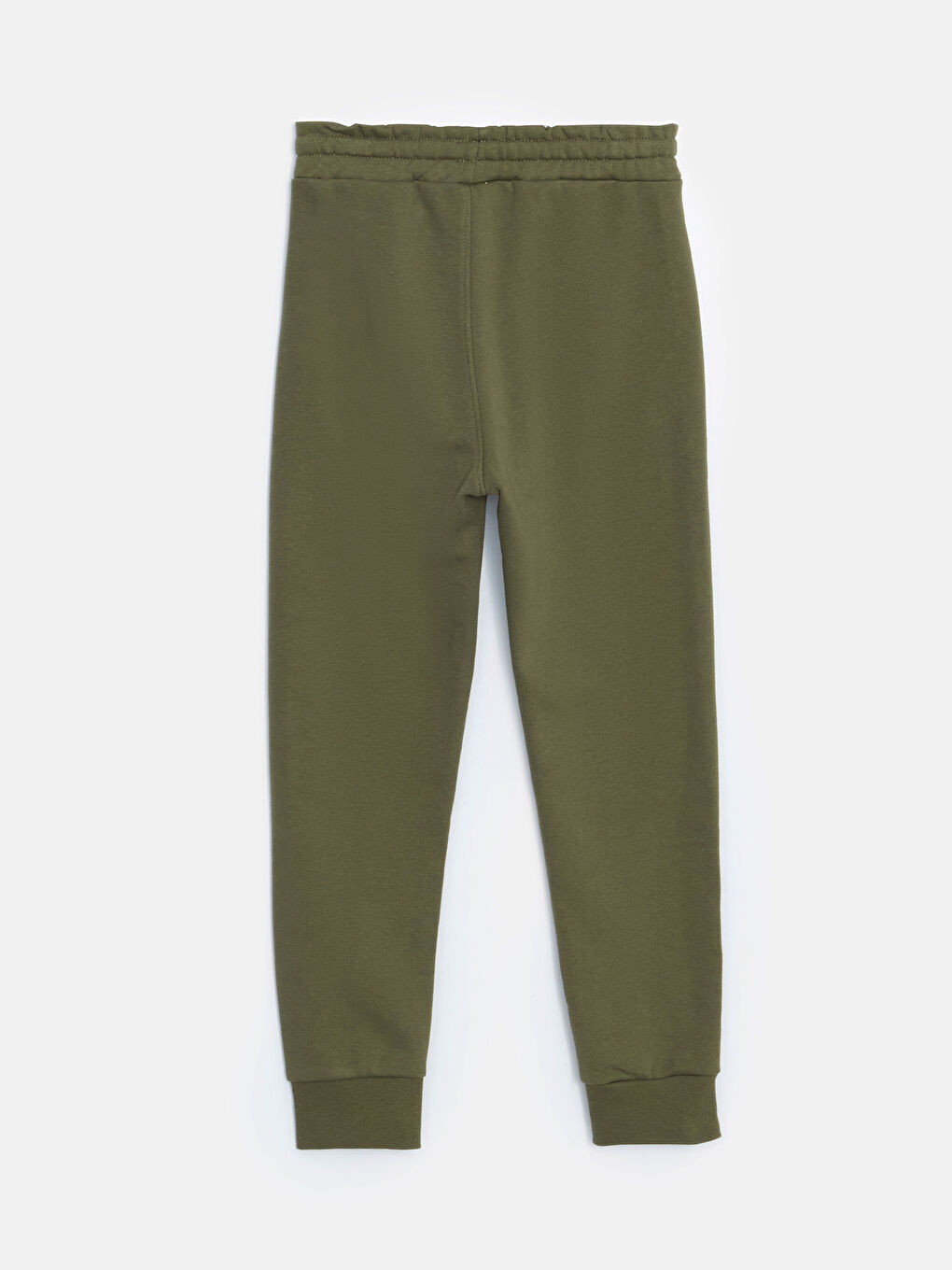 LCW ECO Haki Beli Lastikli Basic Erkek Çocuk Jogger Eşofman Altı - 1