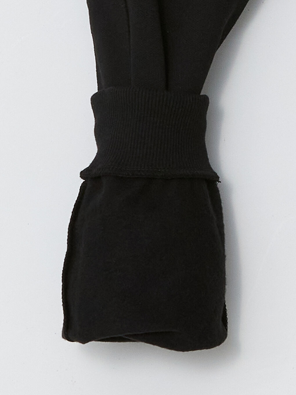 Siyah Beli Lastikli Erkek Çocuk Jogger Eşofman Altı-2