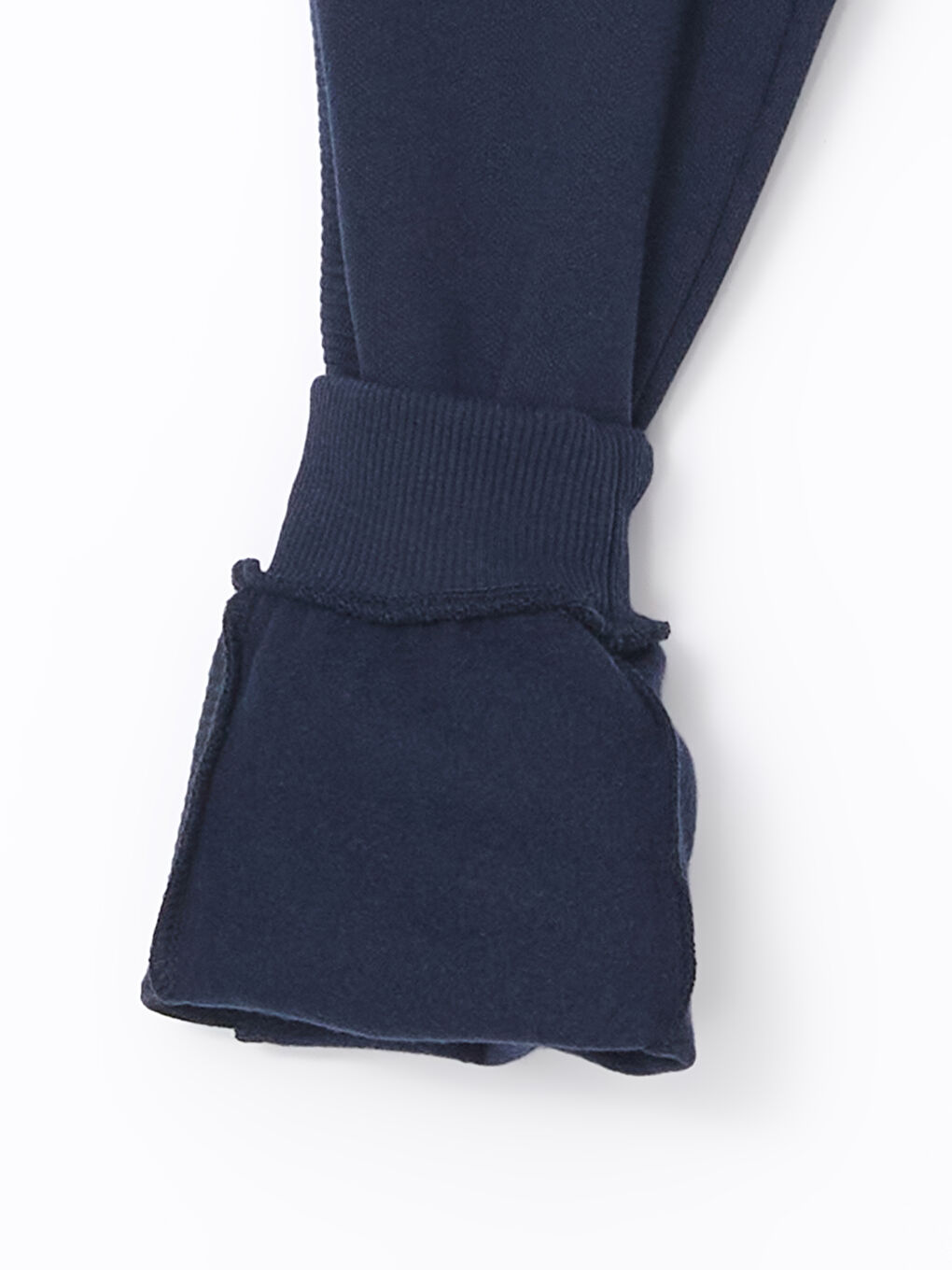 Lacivert Beli Lastikli Erkek Çocuk Jogger Eşofman Altı-1