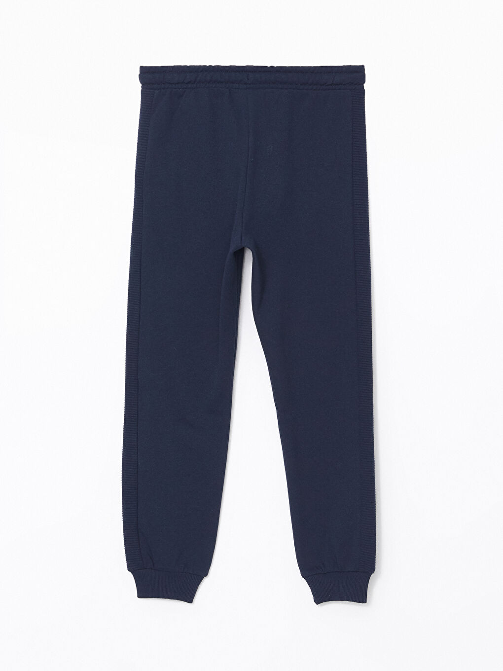 Lacivert Beli Lastikli Erkek Çocuk Jogger Eşofman Altı-2
