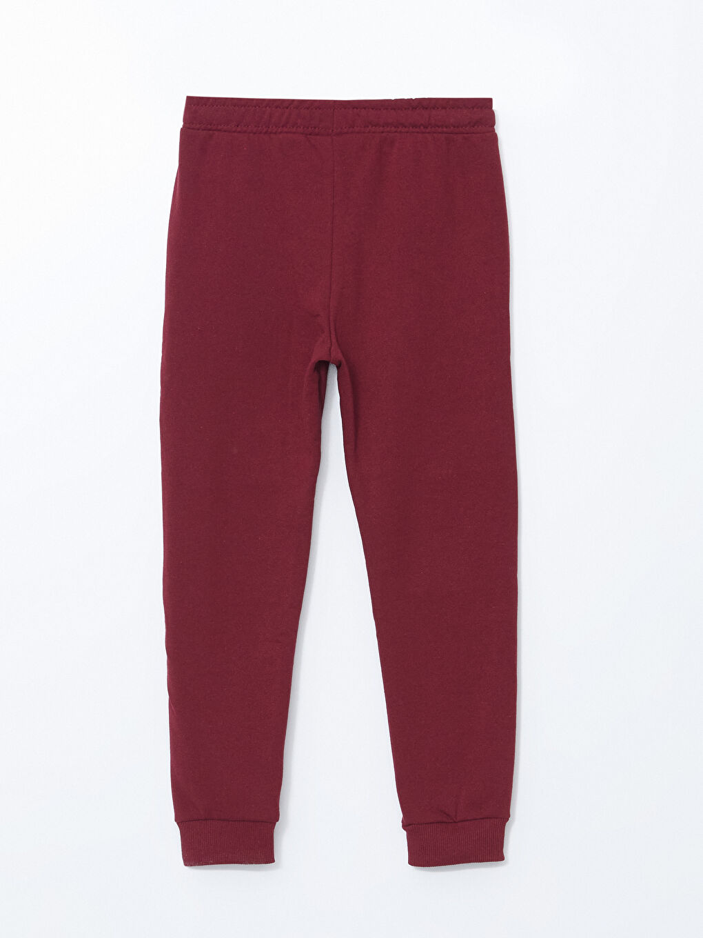 LCW ECO Bordo Beli Lastikli Erkek Çocuk Jogger Eşofman Altı - 2