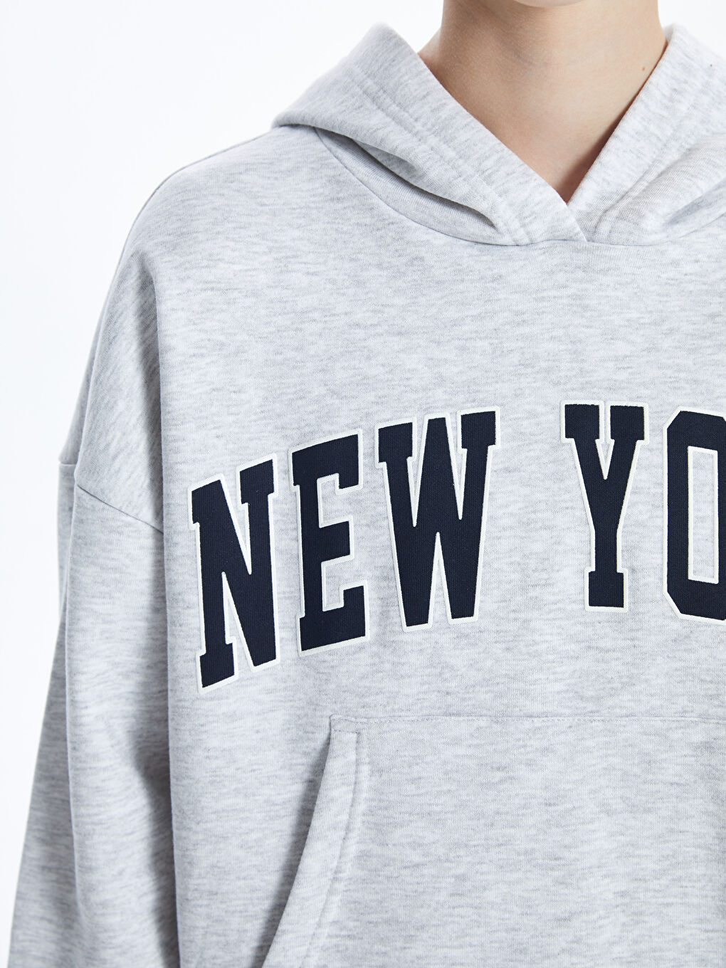 Printed Oversize Women's Thick Hoodie -W4JH76Z8-LAL