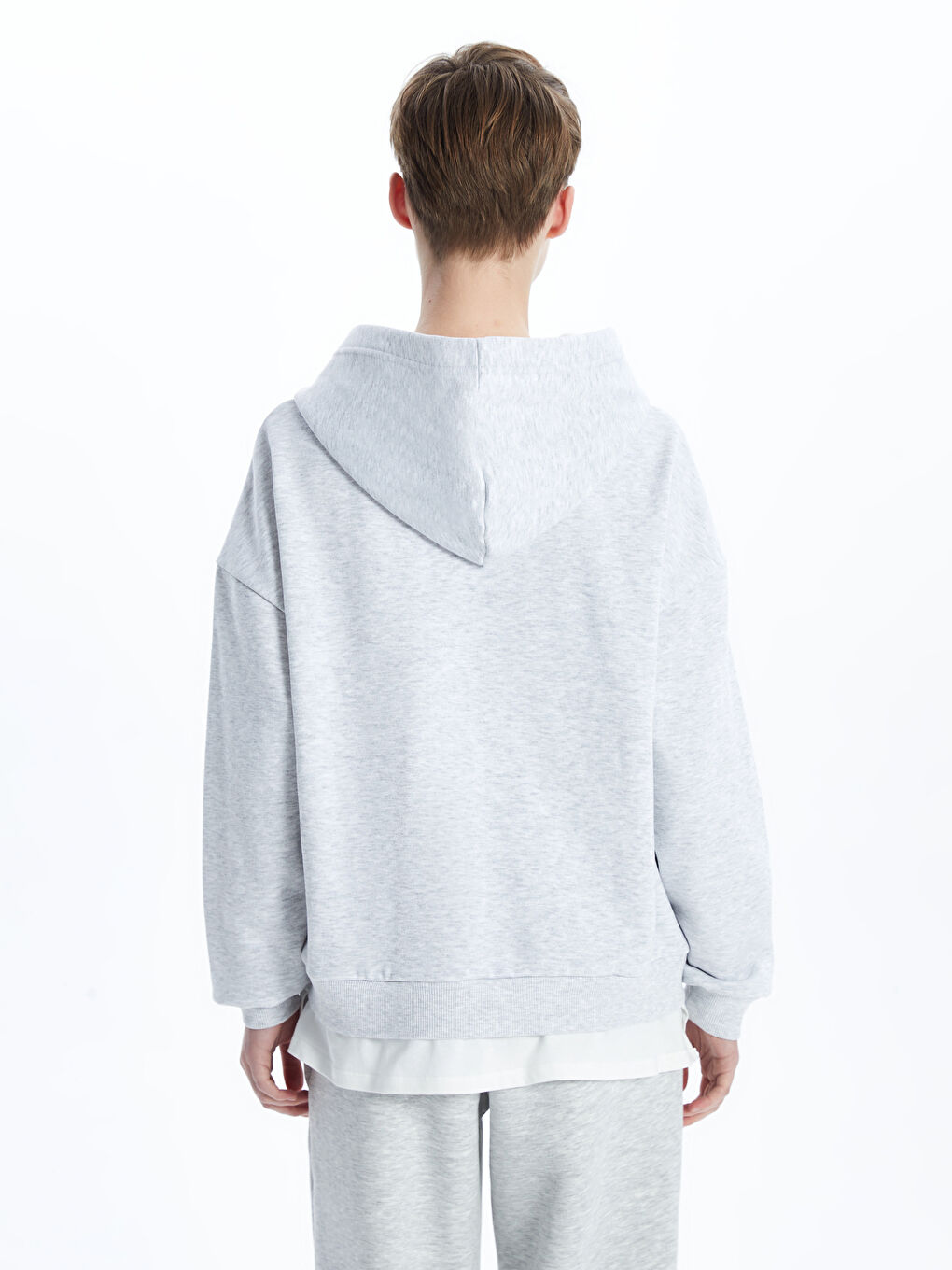 Printed Oversize Women's Thick Hoodie -W4JH76Z8-LAL
