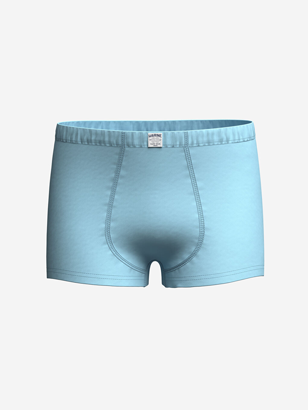 Mavi Basic Erkek Çocuk Boxer