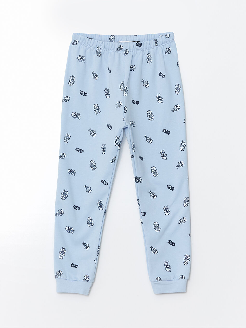 LCW baby Açık Mavi Baskılı Star Wars Basklı Erkek Bebek Pijama Takımı - 3