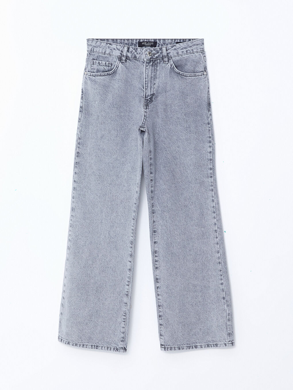 LCW Jeans Gri Rodeo Mars Flare Kadın Jean Pantolon - 4