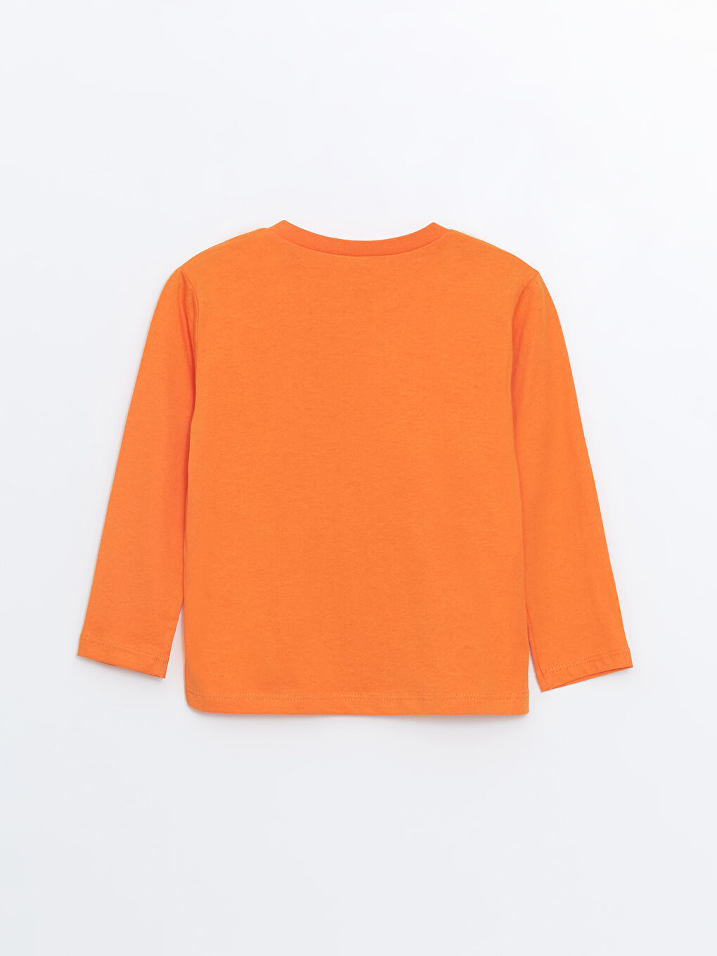 LCW ECO Crew Neck Long Sleeve Printed Baby Boys' T-Shirt -W4JJ85Z1-GEU
