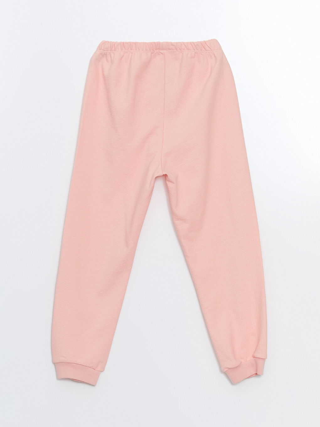 LCW baby Pembe Bisiklet Yaka Baskılı Kız Bebek Pijama Takım - 6