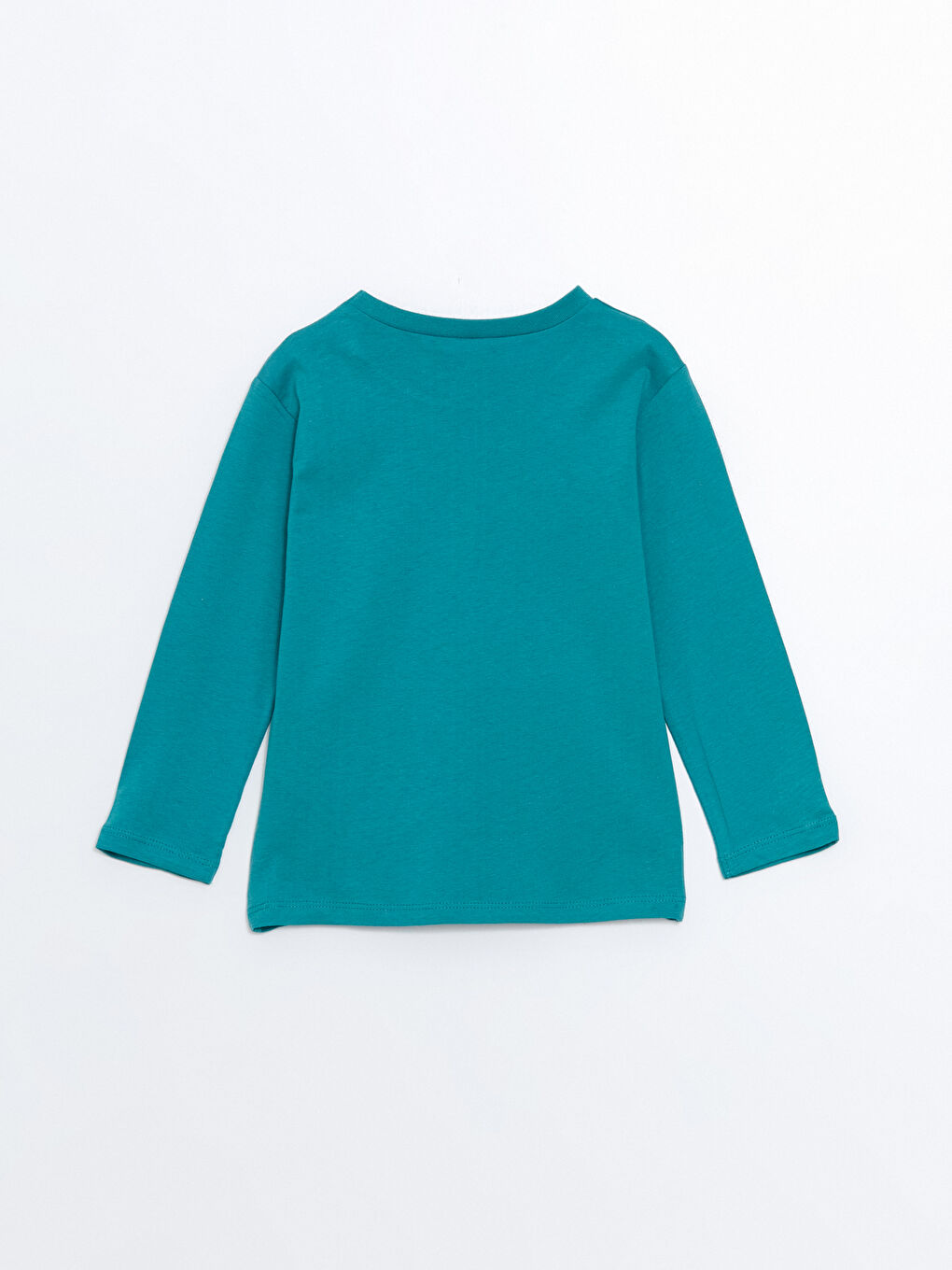 LCW ECO Crew Neck Long Sleeve Printed Baby Boys' T-Shirt -W4JK14Z1-H0G