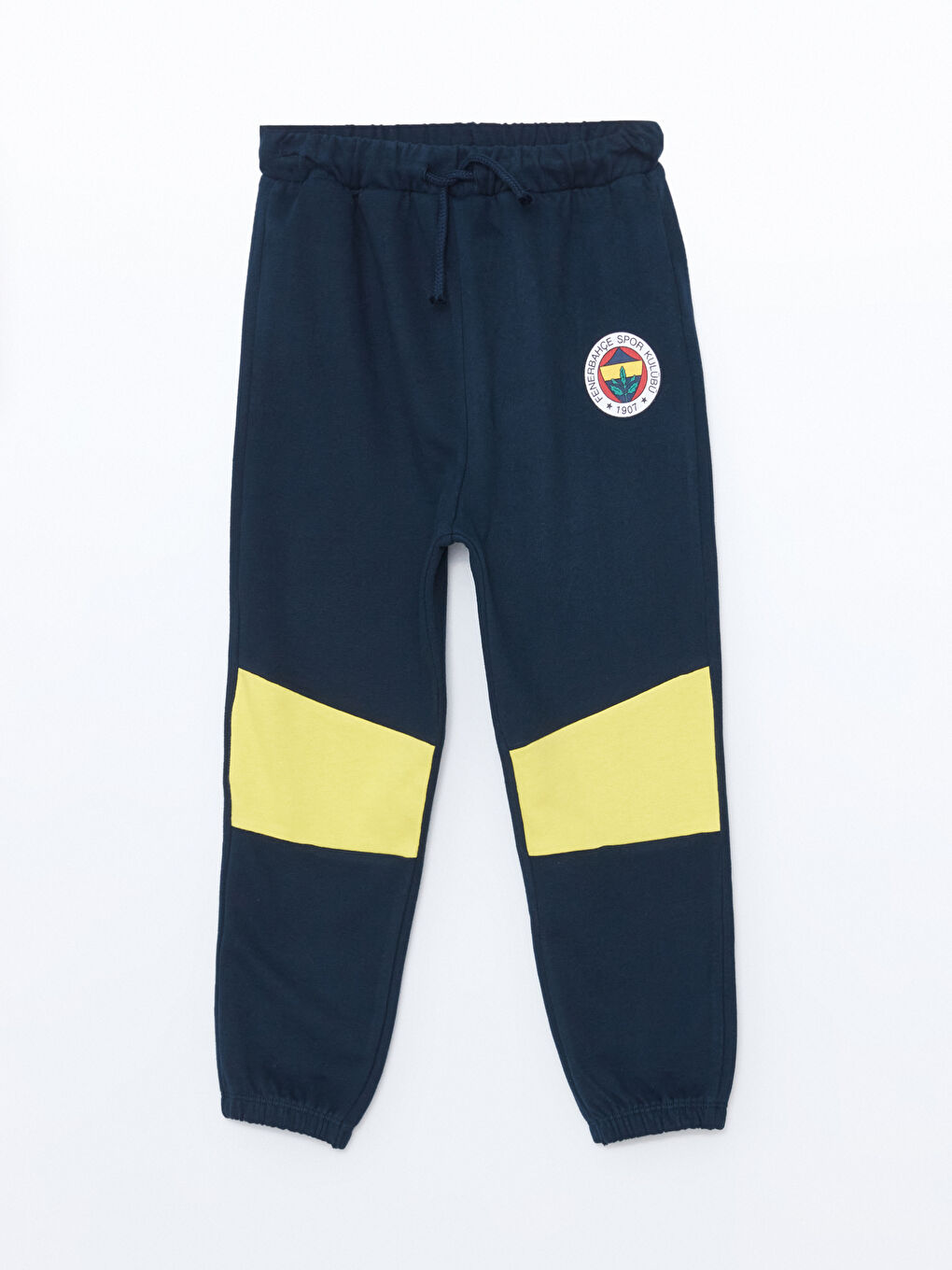 LCW Kids Lacivert Beli Lastikli Fenerbahçe Baskılı Erkek Çocuk Jogger Eşofman Altı