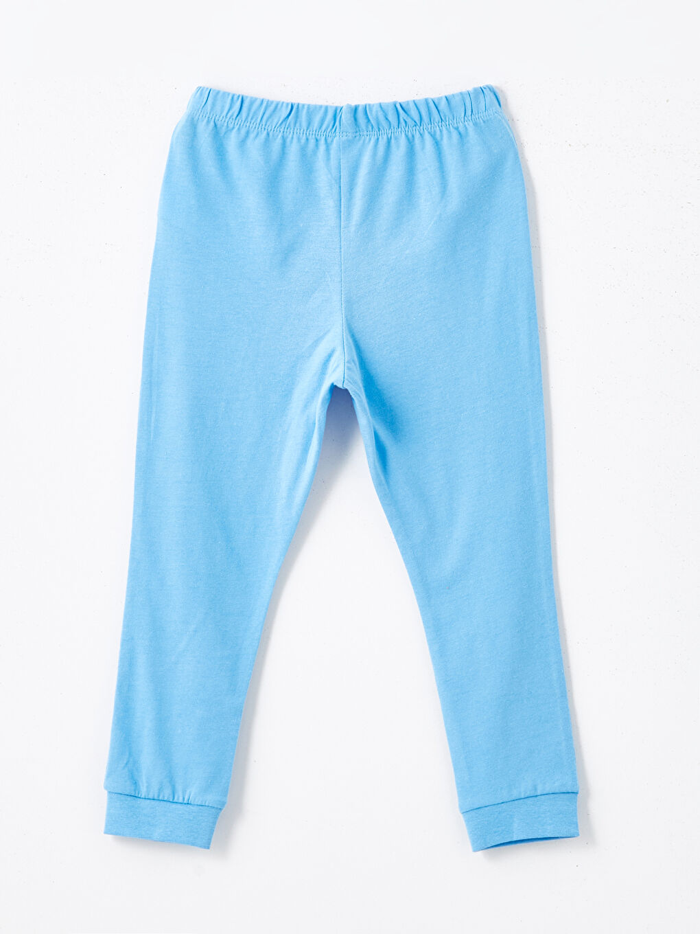 Mavi Beli Lastikli Erkek Çocuk Pijama Altı-1