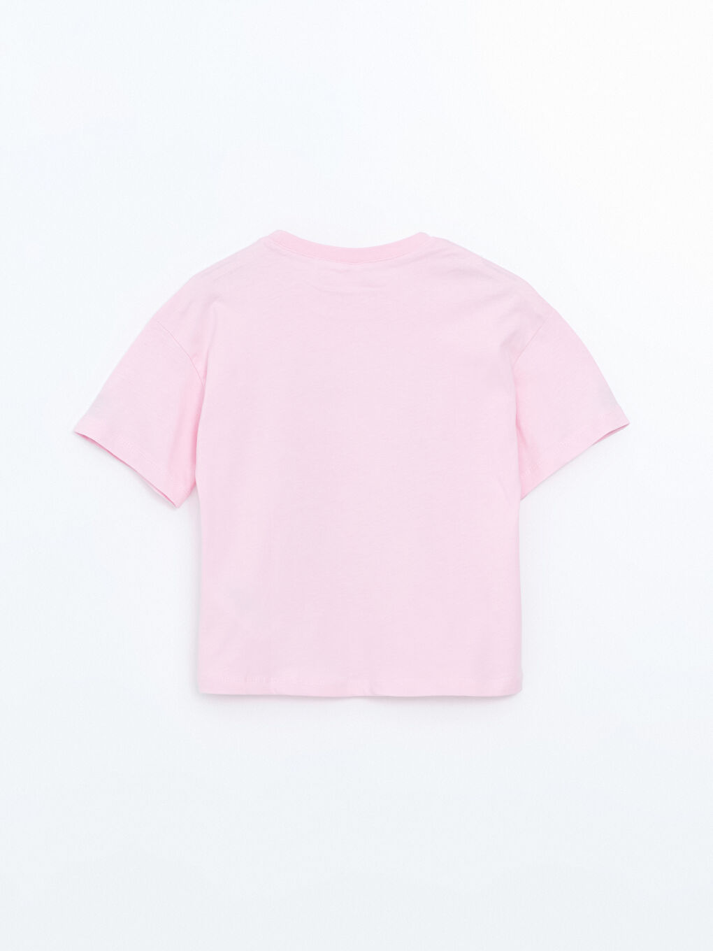 LCW Kids Pembe Leylak Bisiklet Yaka Kuromi Baskılı Kız Çocuk Pijama Takımı - 3