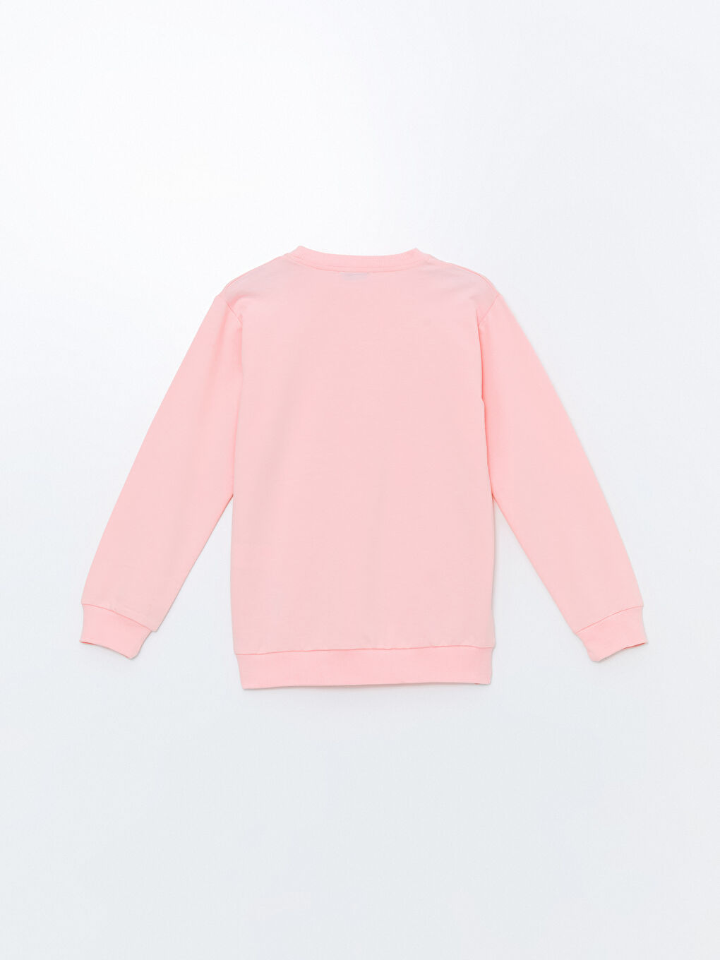 Myhanne Pembe Bisiklet Yaka Kız Çocuk Sweatshirt - 4