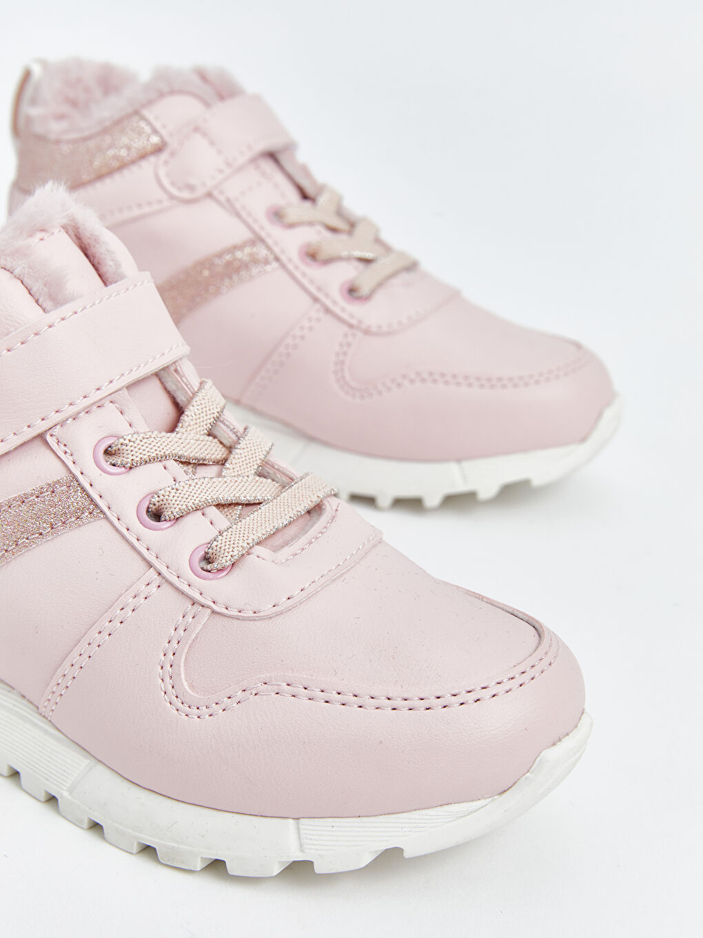 Laces and Hook-and-Loop Girls' Boots-2