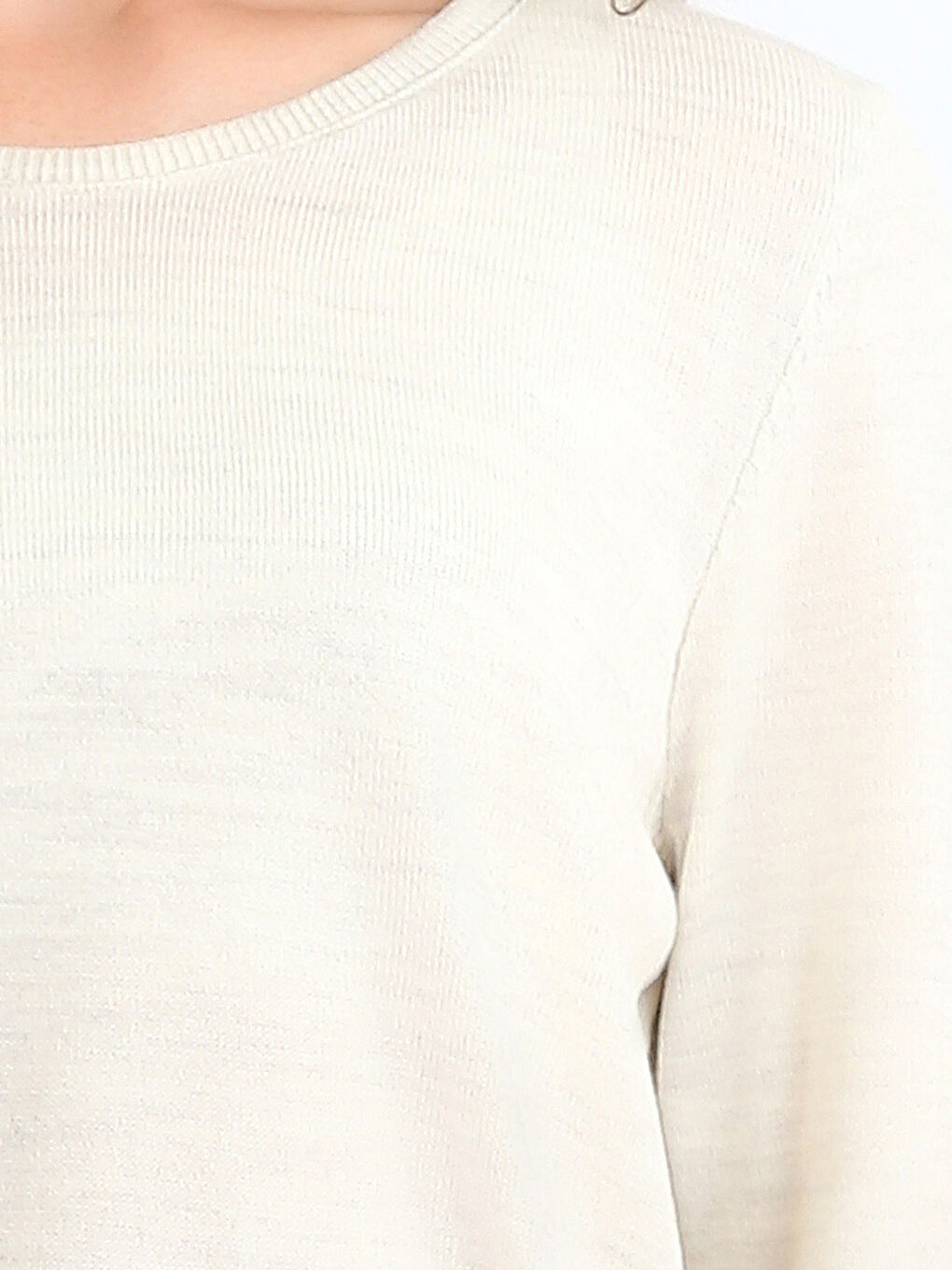 Crew Neck Women's Knitwear Sweater-2