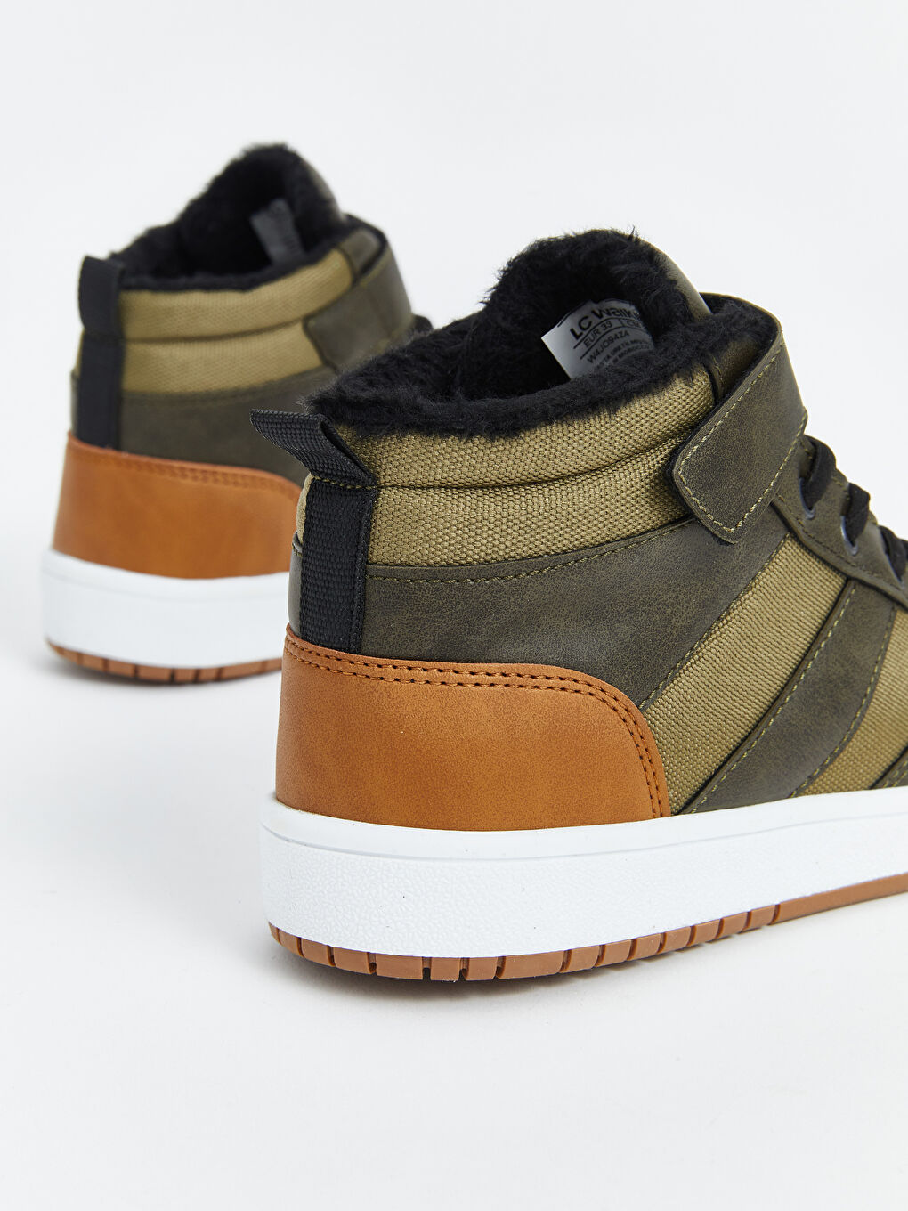 Ankle-Length Lace-Up Boys' Sports Shoes-4