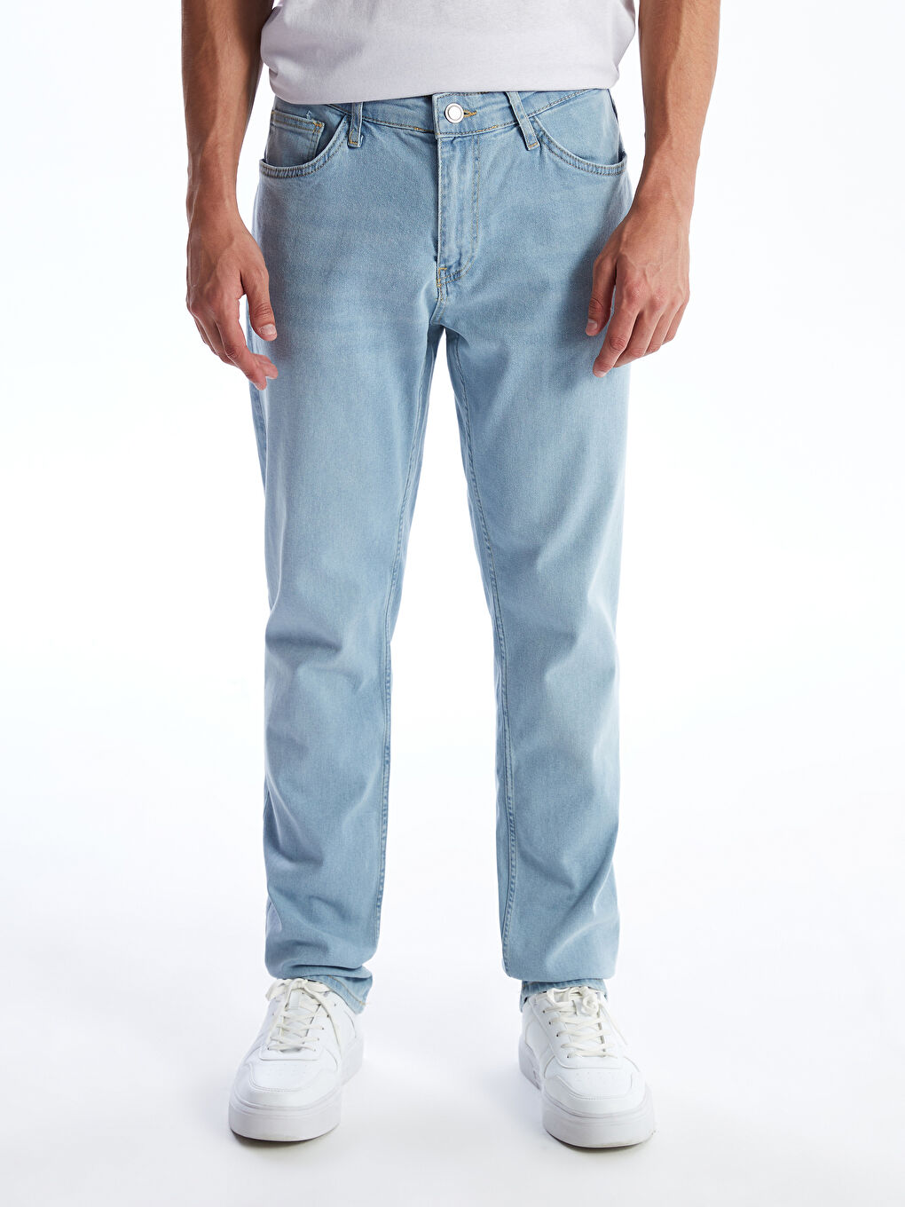 LCW ECO Açık İndigo Rodeo 779 Regular Fit Erkek Jean Pantolon - 1