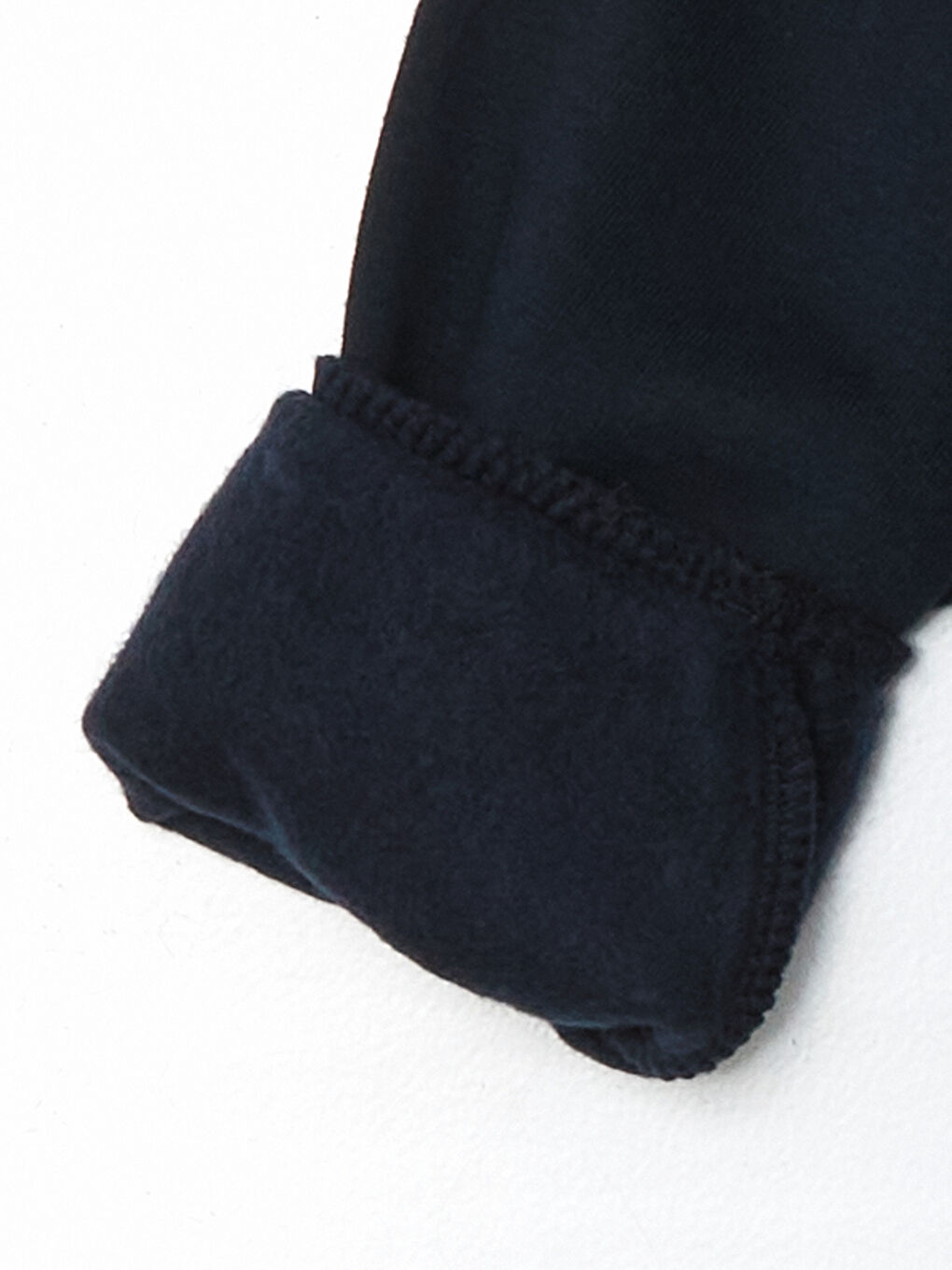 Lacivert Bisiklet Yaka Fenerbahçe Baskılı Erkek Bebek Sweatshirt-3